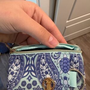 Simply Southern Blue and White Paisley Wallet